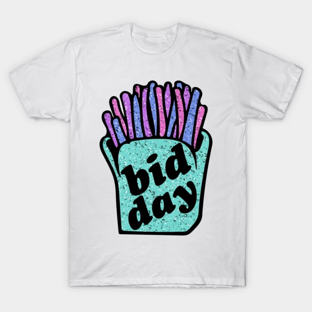 Speckled Bid Day Fry T-Shirt by AdventureFinder